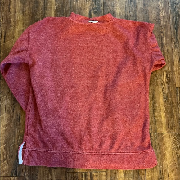 Ladies Medium Razorback Red Sweatshirt - Picture 4 of 6